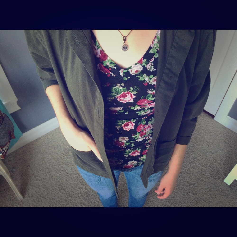 Floral T-shirt